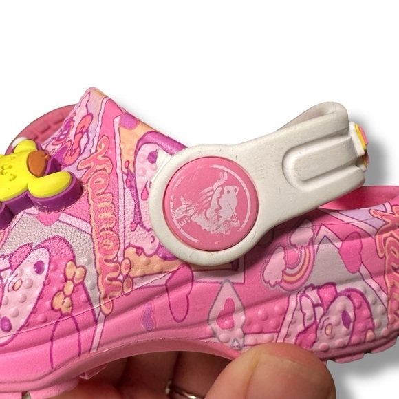 Hello Kitty Crocs Clog Pink Toddler Size 6 - Picture 7 of 10